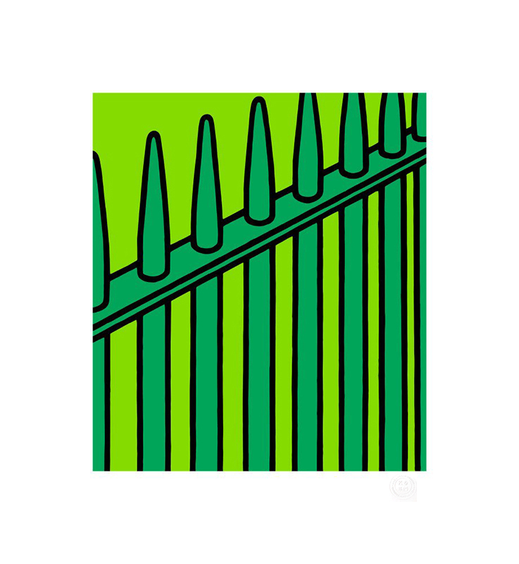 패트릭 콜필드 - She fled along the avenue, 1973