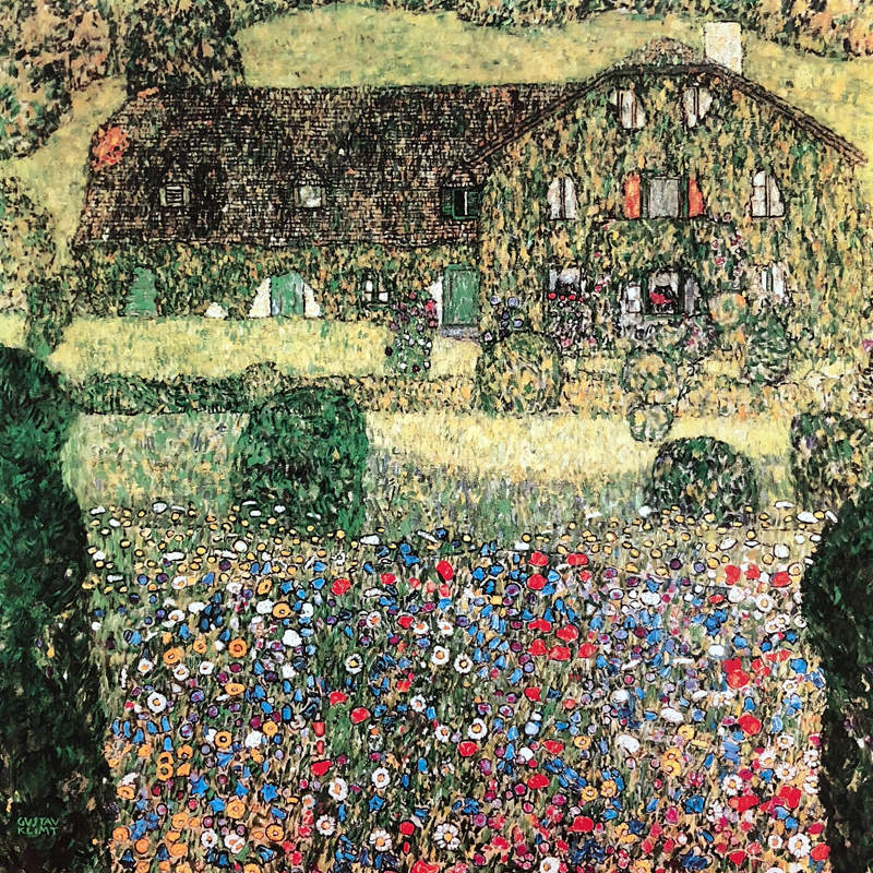 구스타프 클림트 - Country House By The Attersee (아테제 호수 옆의 시골집)