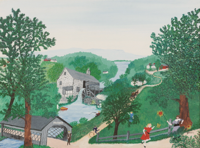 그랜마 모지스 - 오크나무들