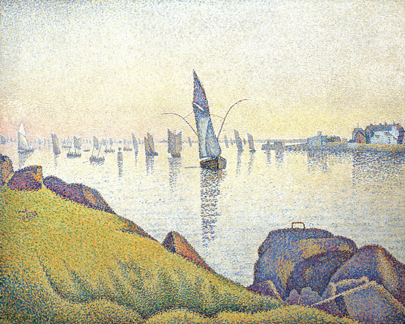폴 시냐크 - Evening Calm, Concarneau, Opus 220, 1891 