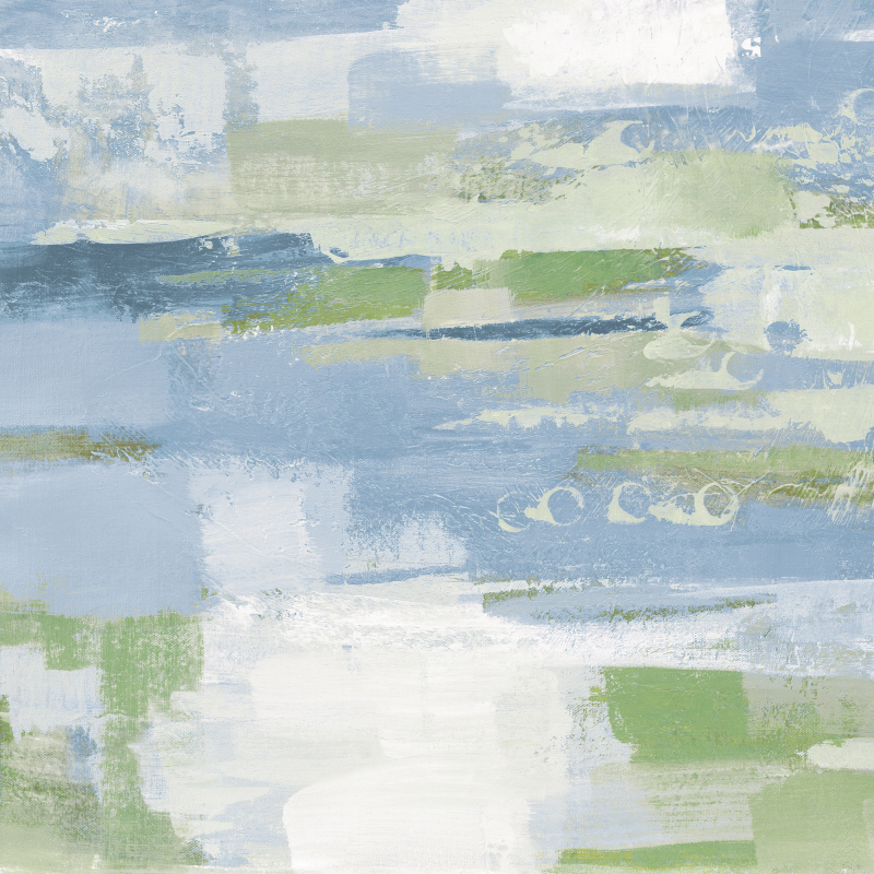 실비아 바실레바 - Urban Walkway II Blue and Green