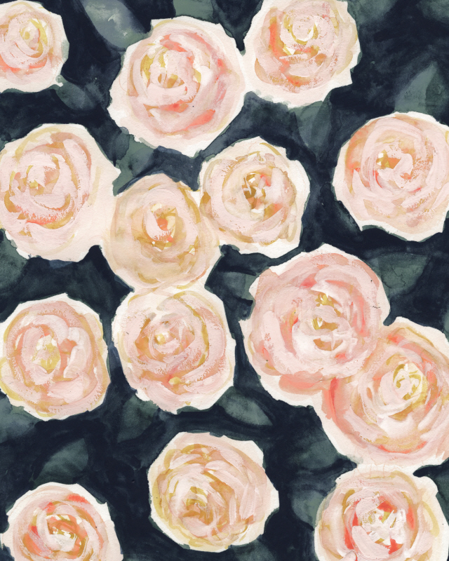 빅토리아 보르헤스 - Peach Petals II