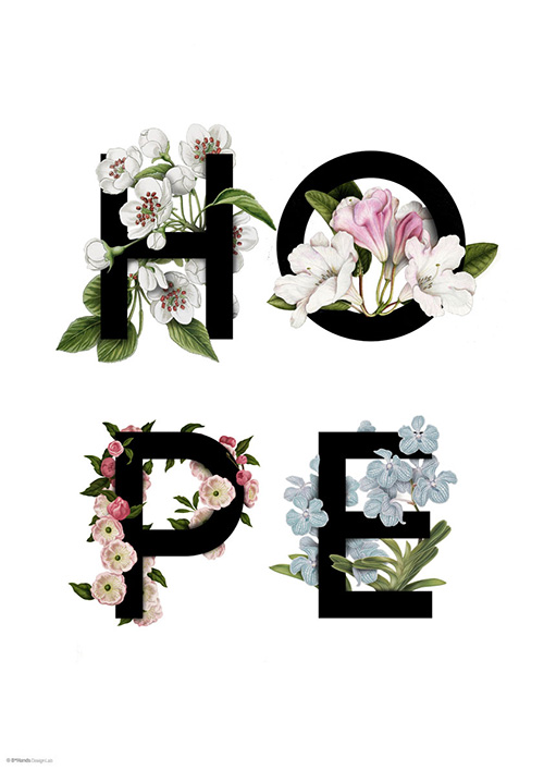 비핸즈 아트 - Flower Hope