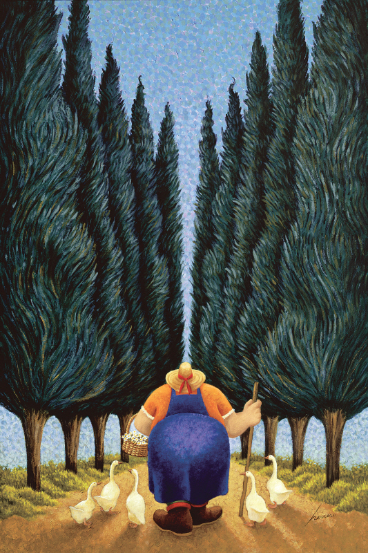 로웰 에레로 - Cypress and Geese