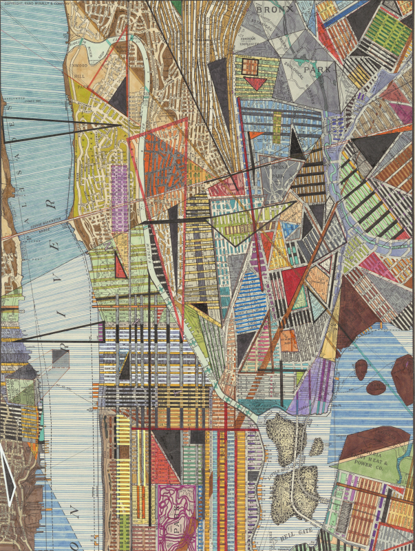 니키 갈라폰 - Modern Map of New York I (부부의세계 협찬그림)