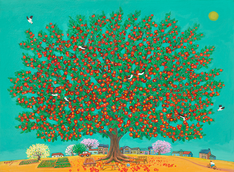 채수철 - 집으로 가는 길_동백나무