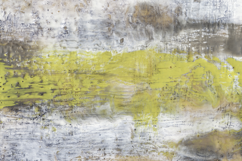 제니퍼 골드버거 - Yellow & Grey Serenity II