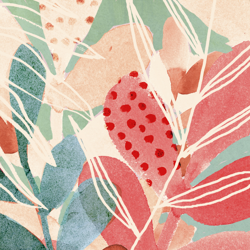 빅토리아 보르헤스 - Tropical Assemblage I (스타트업 협찬그림)