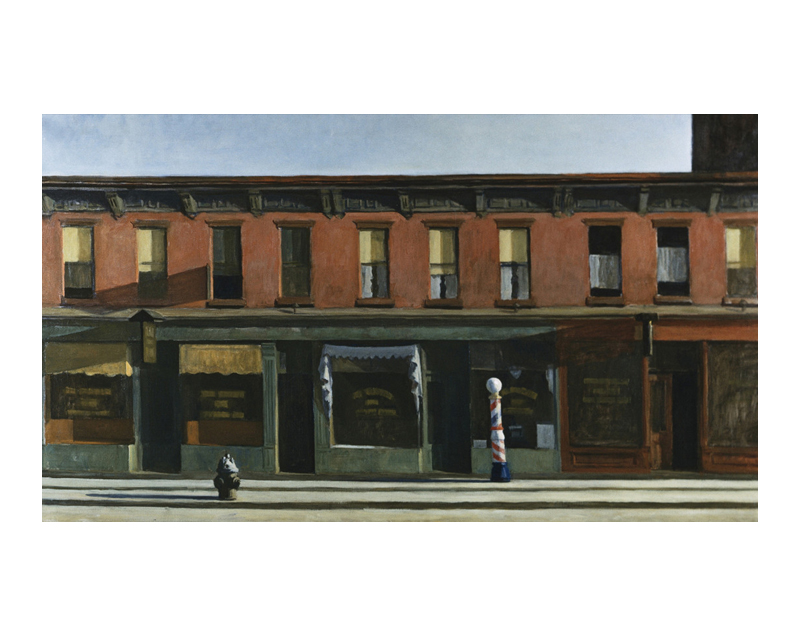 에드워드 호퍼 - Early Sunday Morning