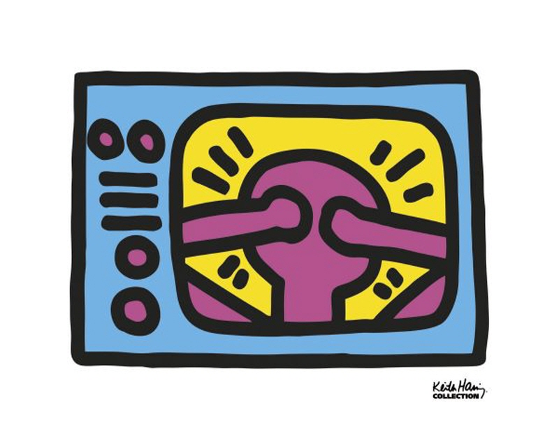 키스해링 - Untitled, 1987 (TV)