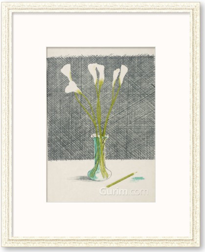 데이비드 호크니 - Lillies, 1970-1