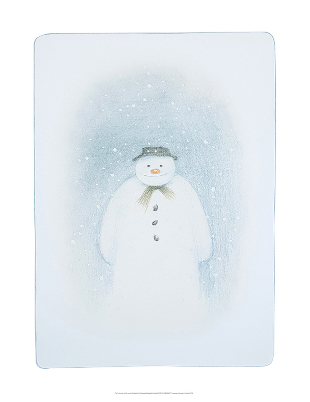 레이몬드 브릭스 - The Snowman Inside Cover