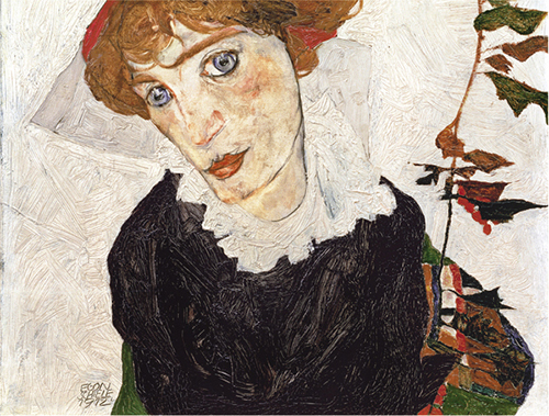 에곤 쉴레 - Portrait Of Walley (1912)