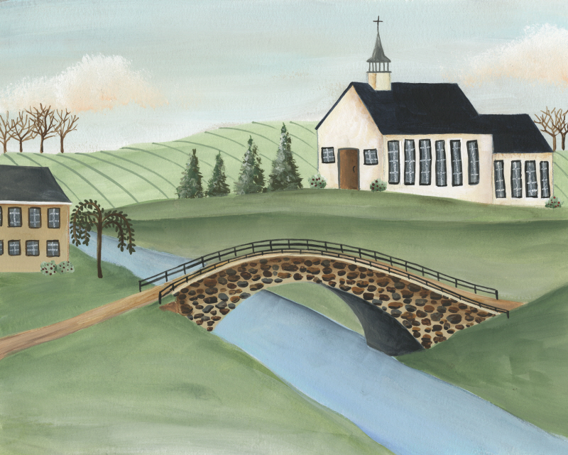 레지나 무어 - Folk Church Scene I