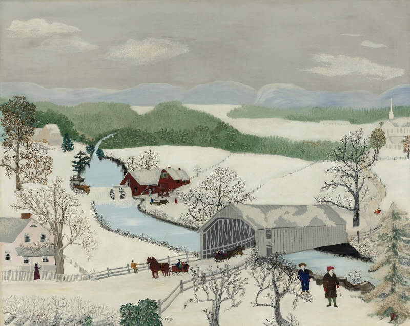 그랜마 모지스 - The Last Covered Bridge