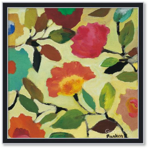 킴 파커 - Floral Tile IV