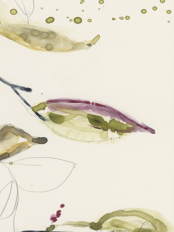 제니퍼 골드버거 - Leaf Branch Triptych III