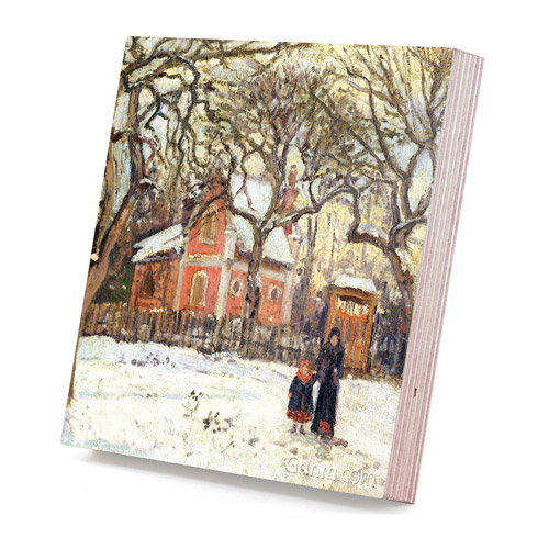 카미유 피사로 - Chestnut Trees at Louveciennes