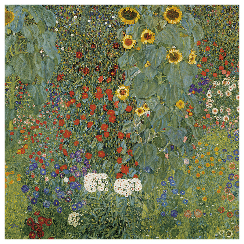구스타프 클림트 - Country Garden with Sunflowers (해바라기가 있는 정원)