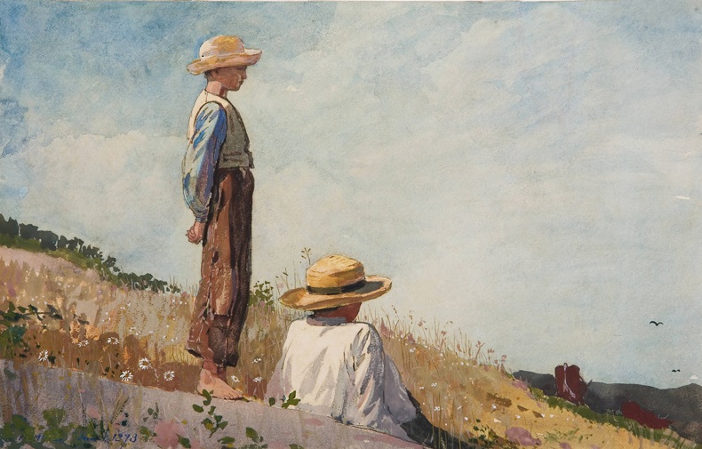 윈슬로 호머 - The Blue Boy, 1873