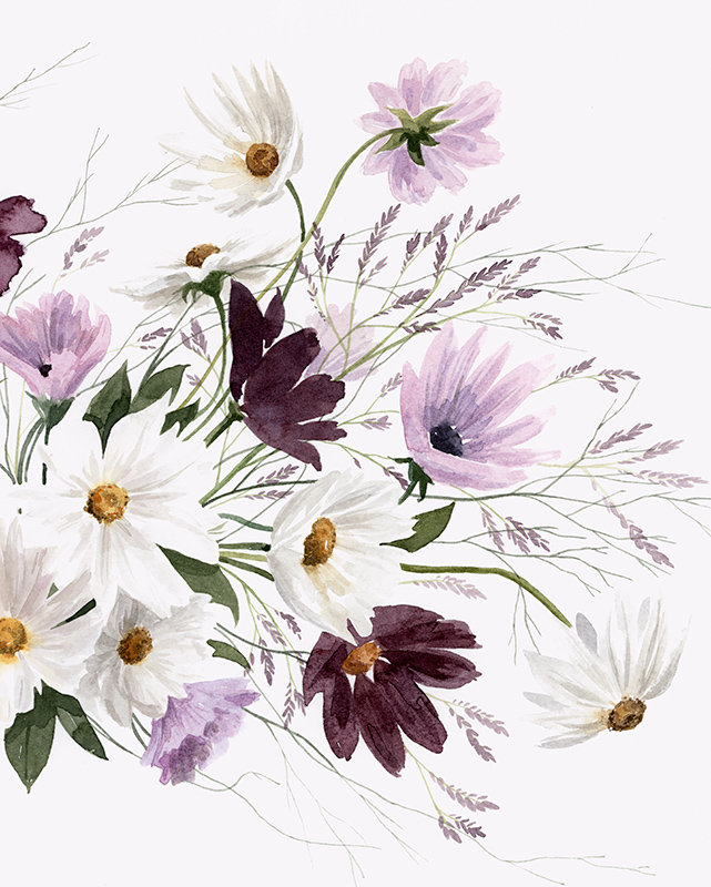 그레이스 포프 - Amethyst Bouquet II