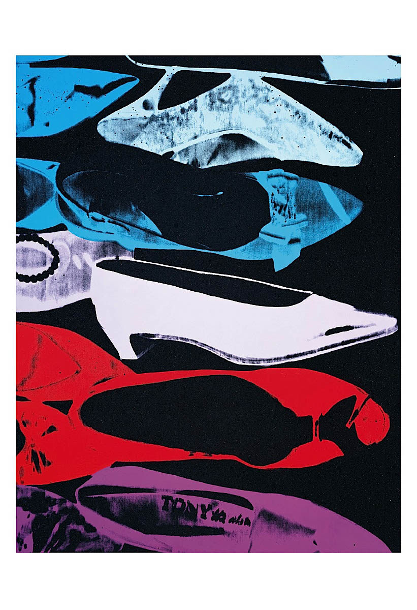 앤디 워홀 - Diamond Dust Shoes (Parallel), 1980-81