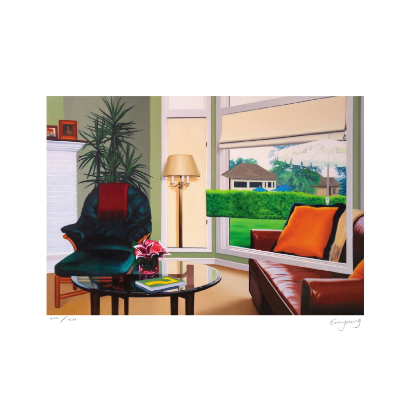 송은영 - Scene7, Orange Cushion