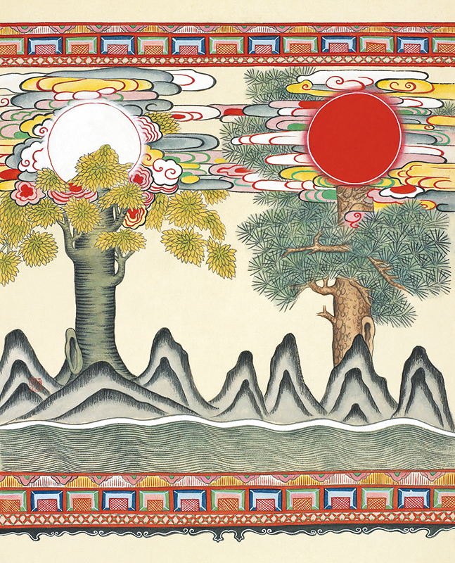 정영애 - 일월부상도