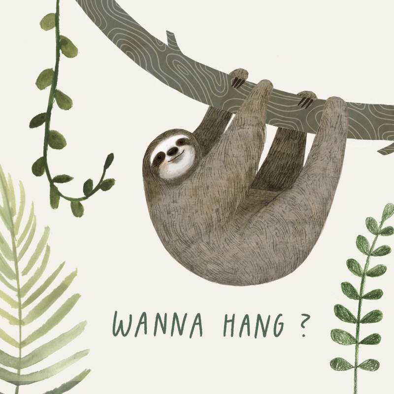 빅토리아 보르헤스 - Sloth Sayings I