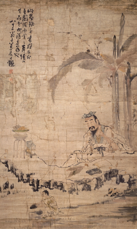 장승업 - 파초와 신선