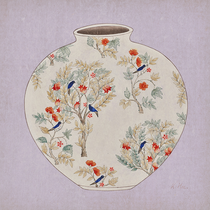 김경희 - 달항아리-정원 Ⅱ