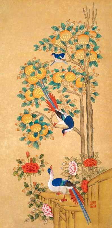 남영록 - 화조도