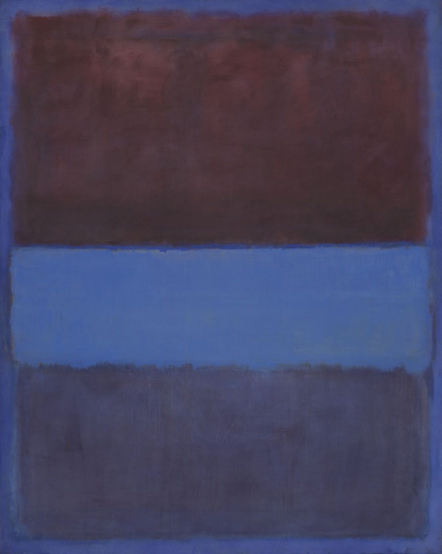 마크 로스코 - No. 61 (Rust and Blue), 1953