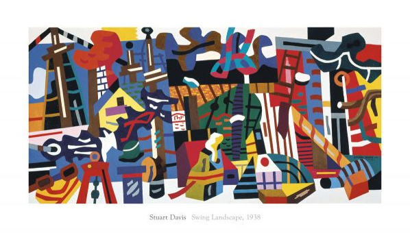 스튜어트 데이비스 - Swing Landscape, 1938
