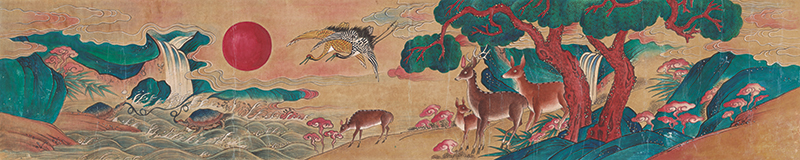 민화가인 - 십장생도