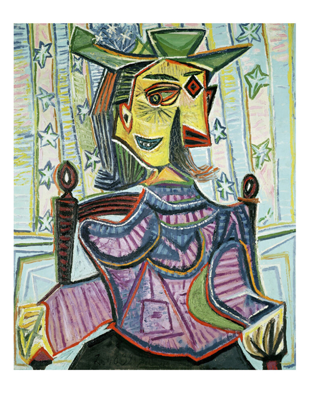 파블로 피카소 - Seated Portrait of Dora Maar