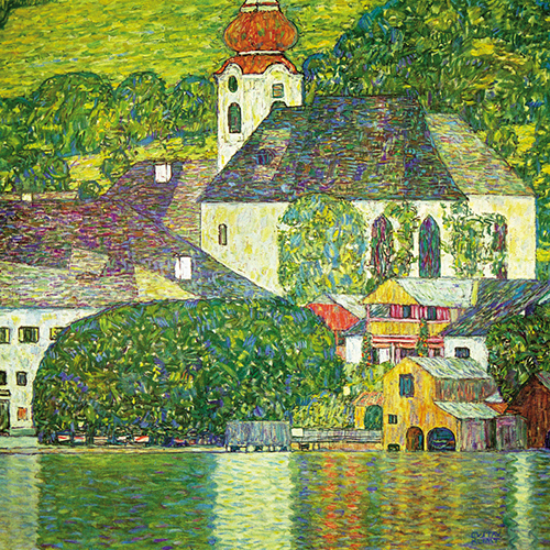 구스타프 클림트 - Church In Unterach On The Attersee