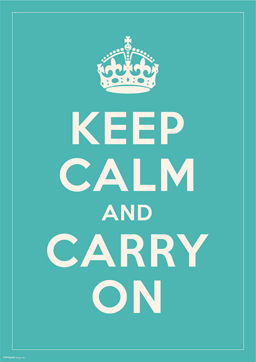 비핸즈 아트 - KEEP CALM AND CARRY ON 7