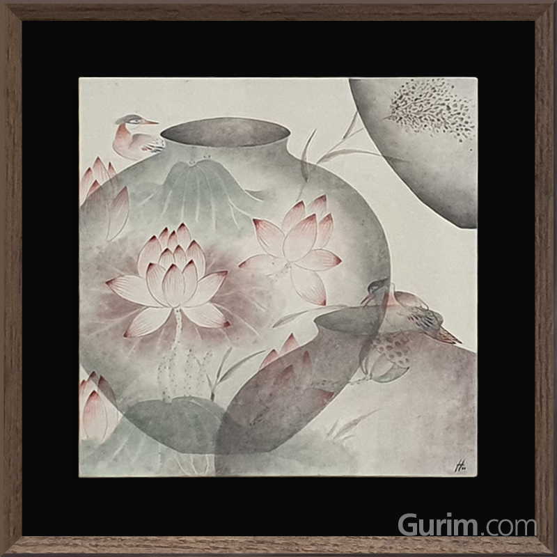 김경희 - 달항아리 심원深園Ⅱ 2022