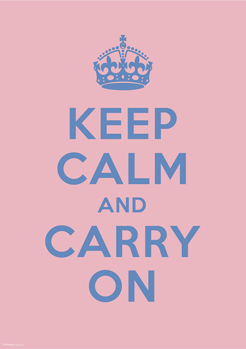 비핸즈 아트 - KEEP CALM AND CARRY ON 5