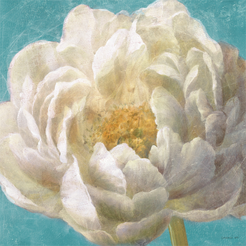 단후이 나이 - Turquoise Bloom I