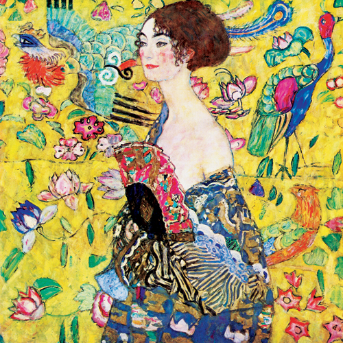 구스타프 클림트 - Lady with fan