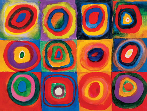 바실리 칸딘스키 - Color Study Of Squares