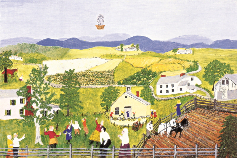 그랜마 모지스 - 열기구