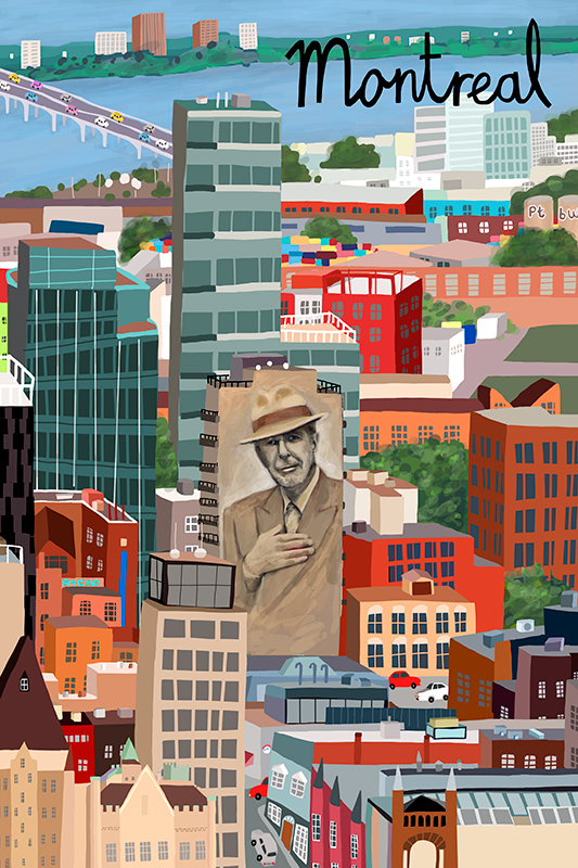 칼라 데일리 - View from Above Montreal