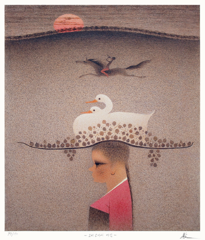 박창돈 - 오리소녀의 아침