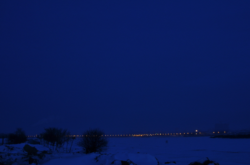 에이비 포토 - 겨울밤