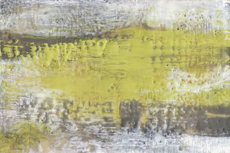 제니퍼 골드버거 - Yellow & Grey Serenity I