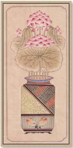 민화가인 - 기명절지도 5