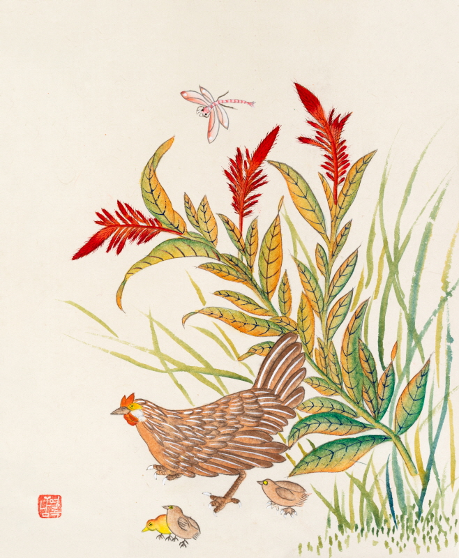 남영록 - 초충도 2